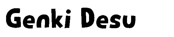 Genki Desu字体