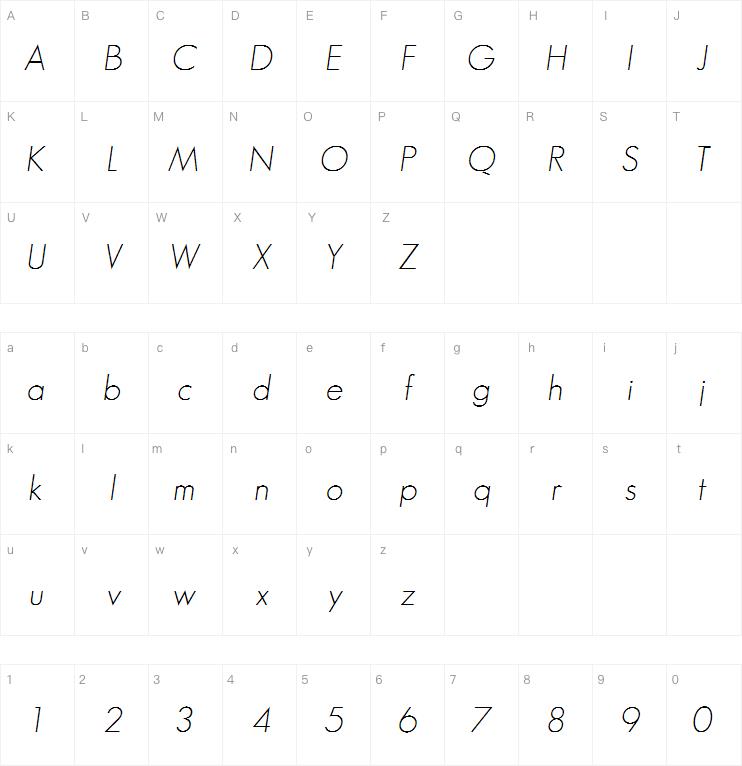 Geo Sans Light字体