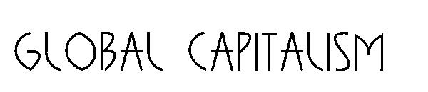 GLOBAL CAPITALISM字体