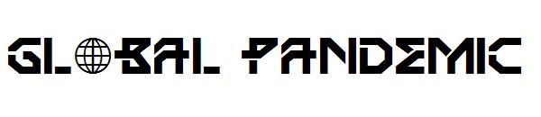 GLOBAL PANDEMIC字体