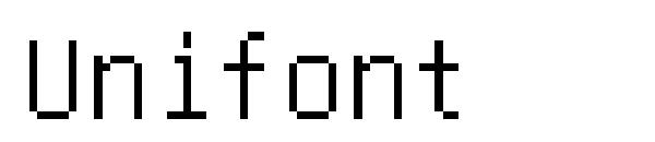 Unifont字体