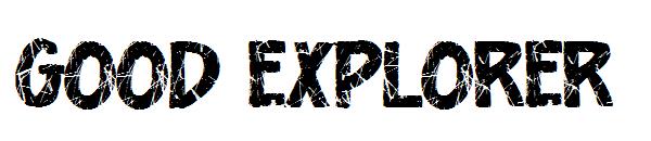 Good Explorer字体