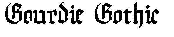 Gourdie Gothic字体