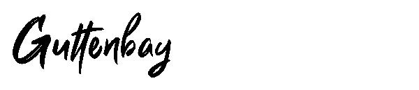 Guttenbay字体