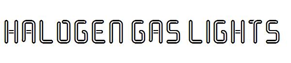 Halogen Gas Lights字体
