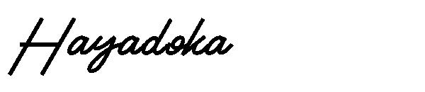 Hayadoka字体