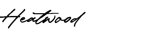 Heatwood字体