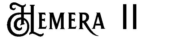 Hemera II字体