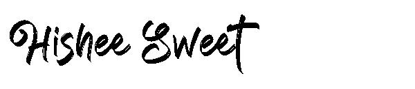 Hishee Sweet字体
