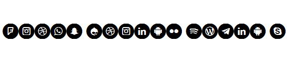 Icons Social Media 6