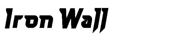 Iron Wall字体