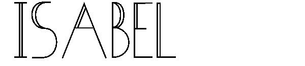 Isabel字体