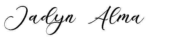 Jadyn Alma字体