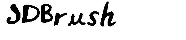 JDBrush字体