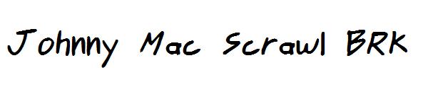 Johnny Mac Scrawl BRK字体