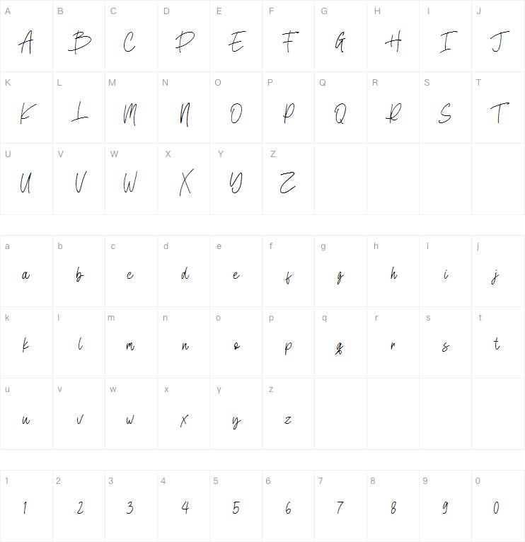 Kastangel字体