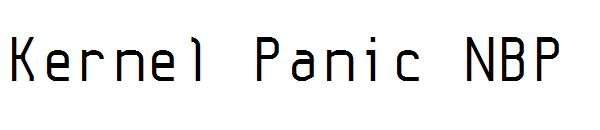 Kernel Panic NBP字体