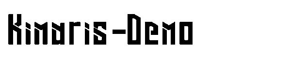 Kimaris-Demo字体