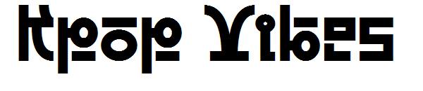 Kpop Vibes字体