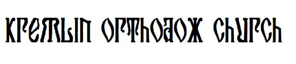 Kremlin Orthodox Church字体