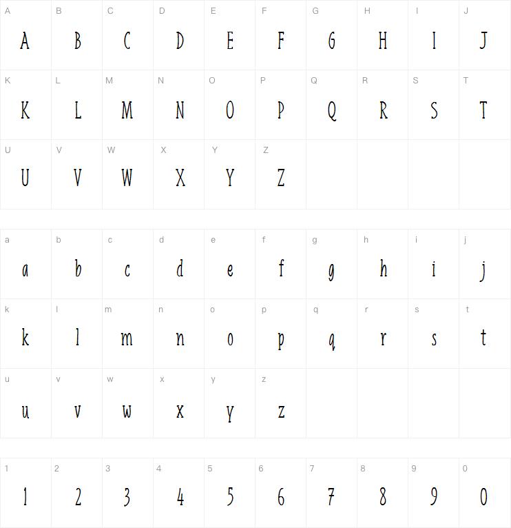 Liniga Serif字体