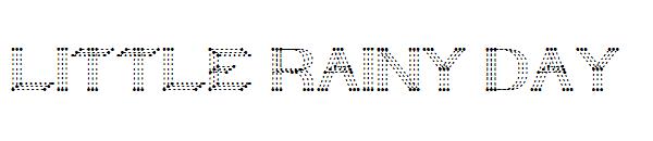 LITTLE RAINY DAY字体