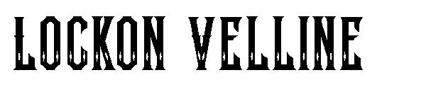 Lockon Velline字体