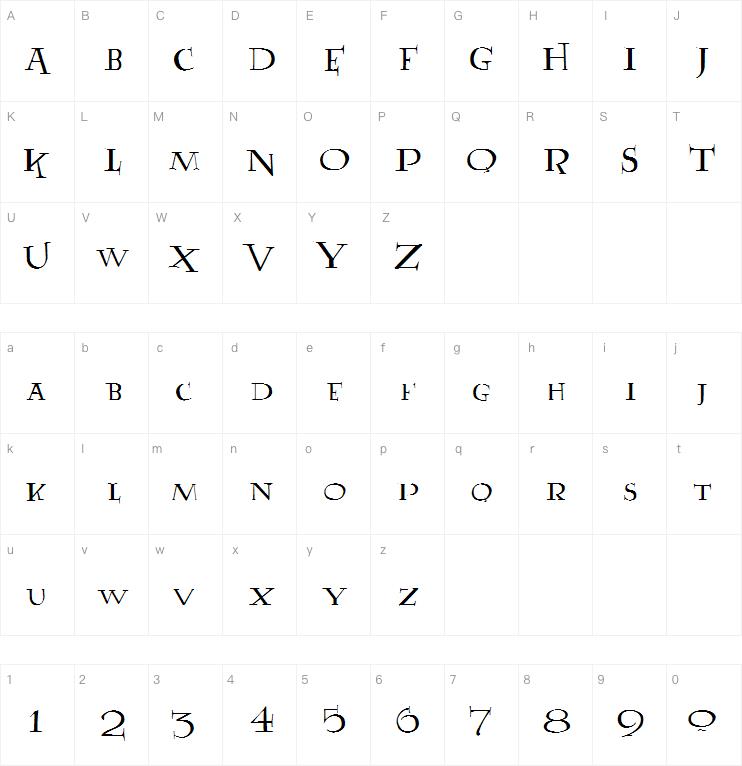LumosLatino字体