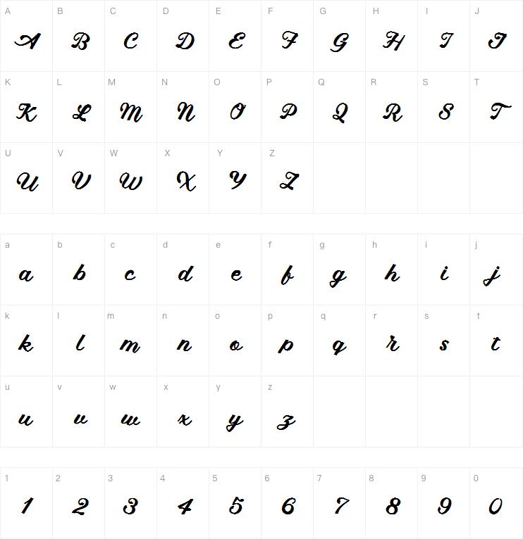 Maguira Script字体