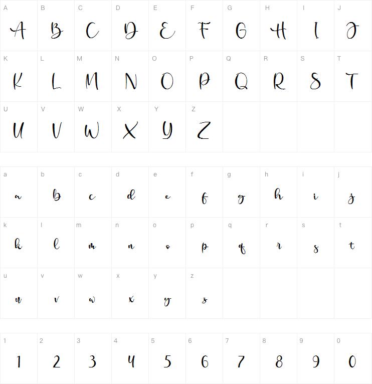 Marbellos字体