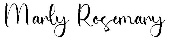 Marly Rosemary字体