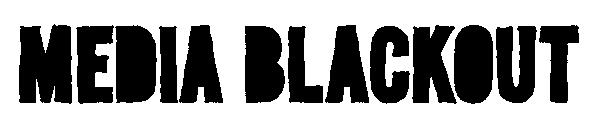 Media Blackout字体
