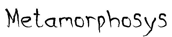 Metamorphosys字体