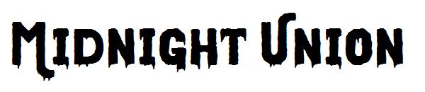 Midnight Union字体