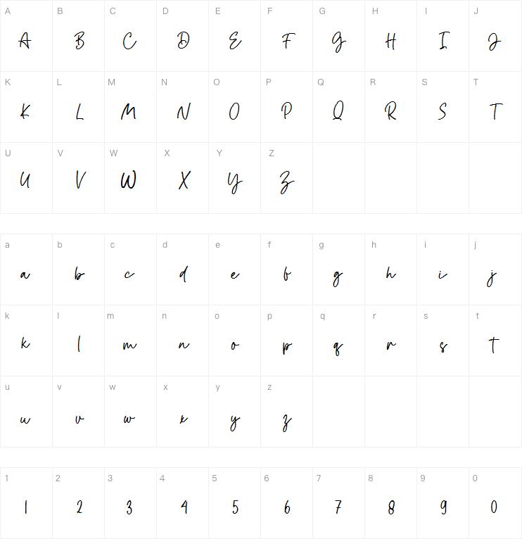 Minimalistic字体