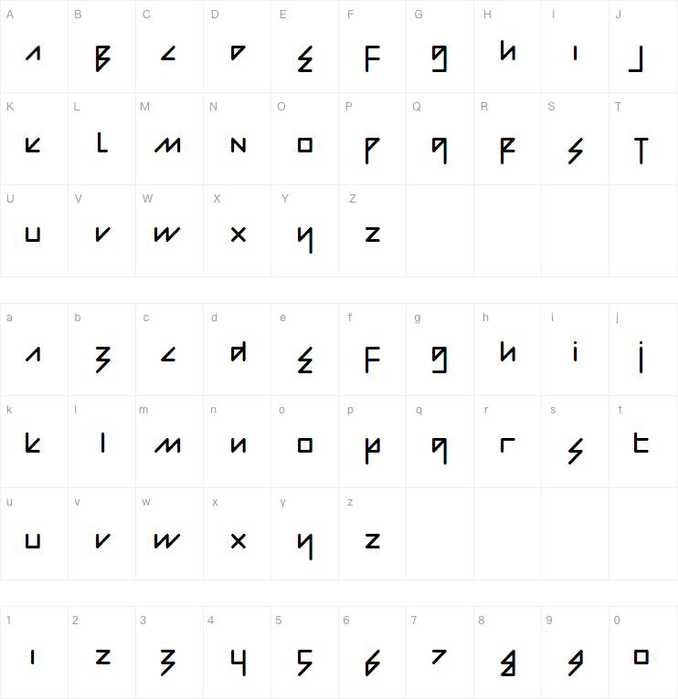 Modern Bohemian字体