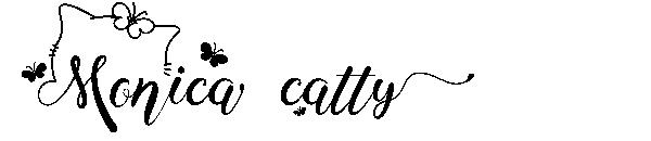 Monica Catty字体