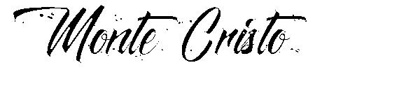 Monte Cristo字体