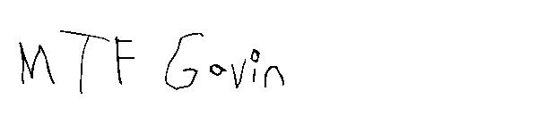 MTF Gavin字体