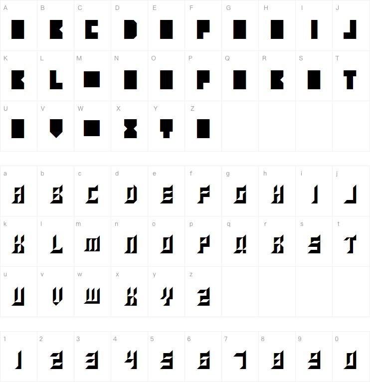 Nefertina字体