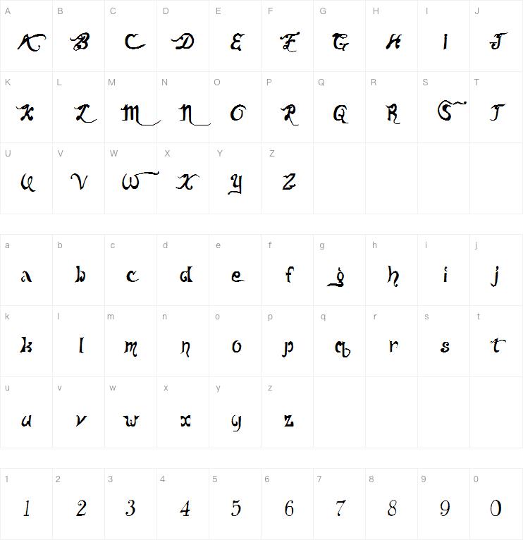 Old Champion字体