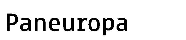 Paneuropa 字体