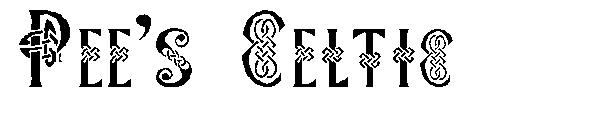 Pee's Celtic字体