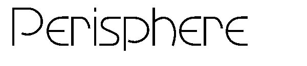 Perisphere字体