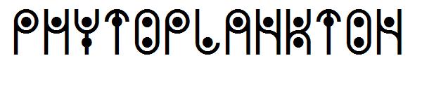 PHYTOPLANKTON字体