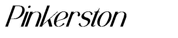 Pinkerston字体