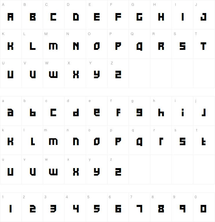 Pixel Powerline字体