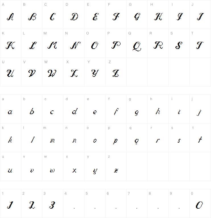 Pixel Script字体