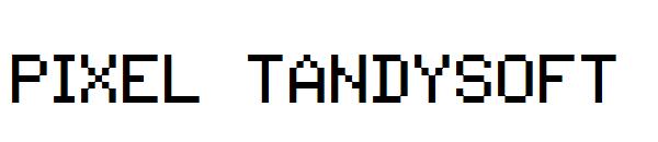 Pixel Tandysoft字体
