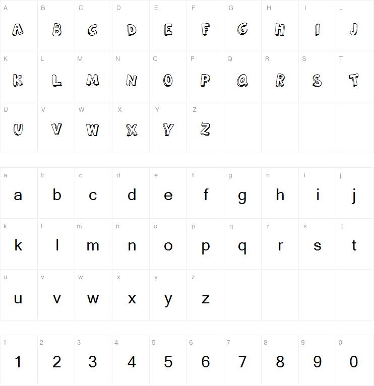 PLAYFUL ALPHABET字体